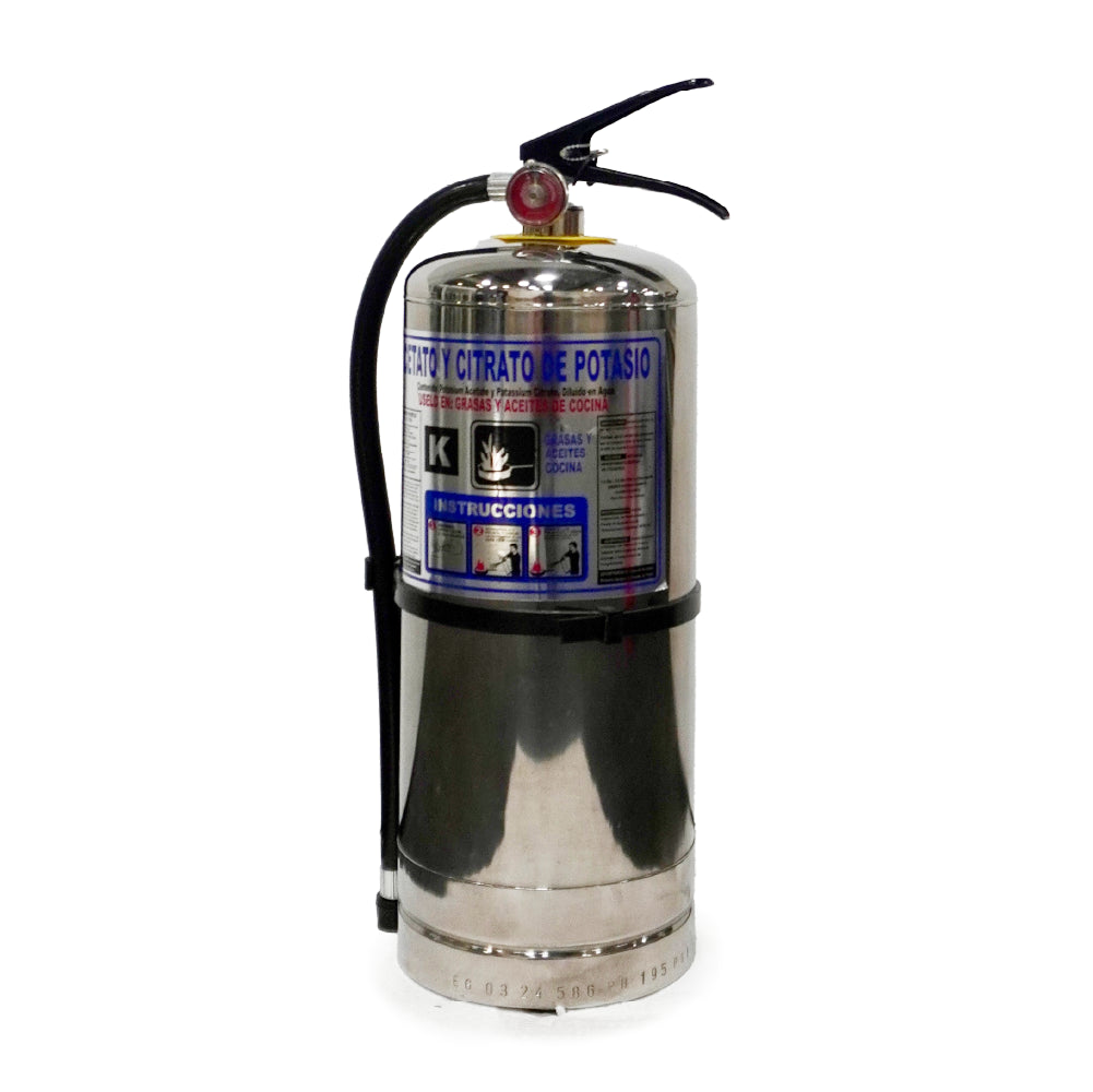 Extintor Clase K - químico húmedo