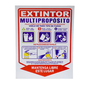 Extinctor Sign Extintores – Metroser