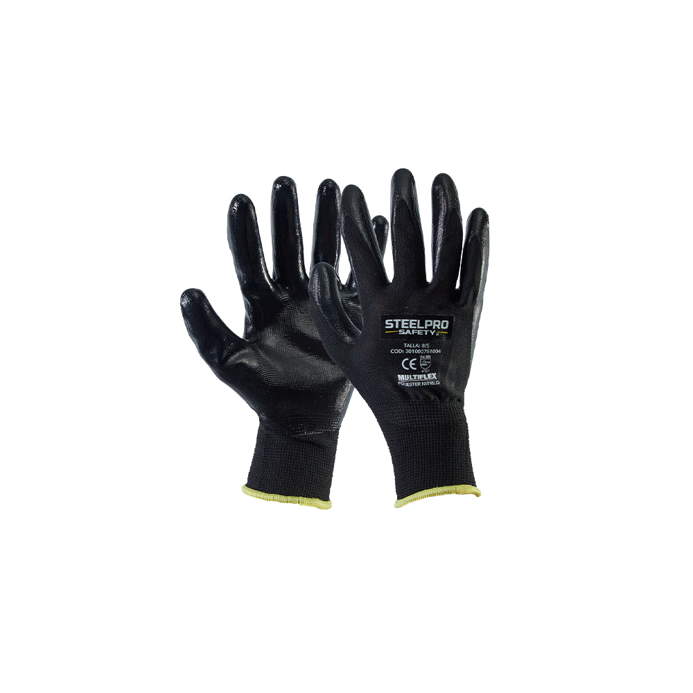 STEELPRO Guantes MULTIFLEX Poliéster Nitrilo